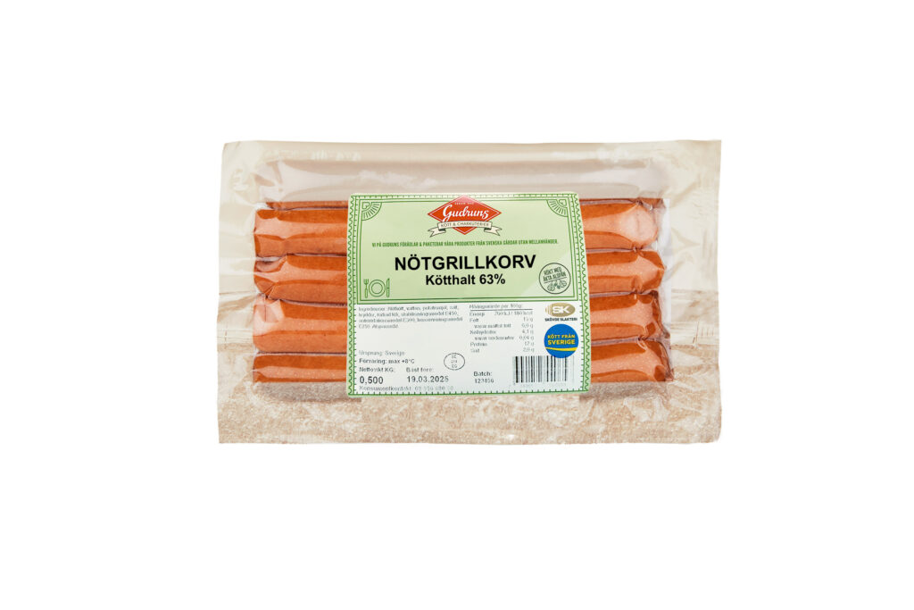 Nötgrillkorv 500g 10-pack
