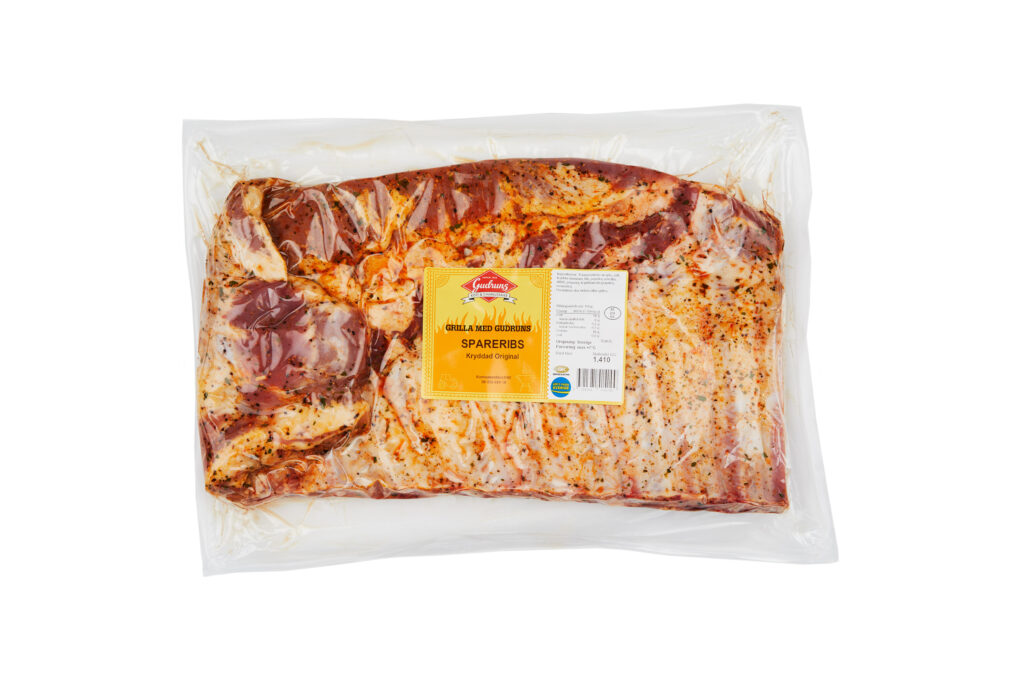 Spareribs Kryddad Original ca 1400g