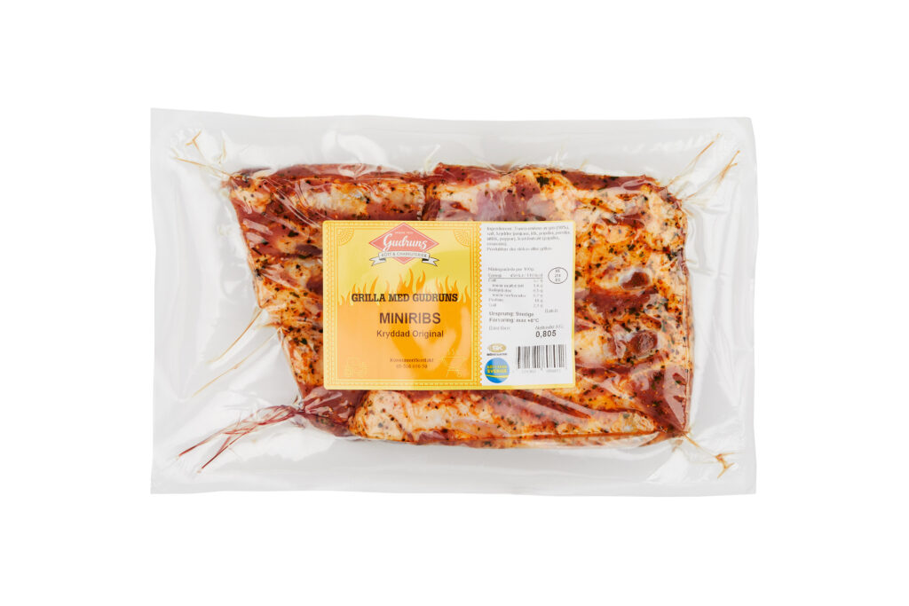 Miniribs Kryddad Original ca 800g